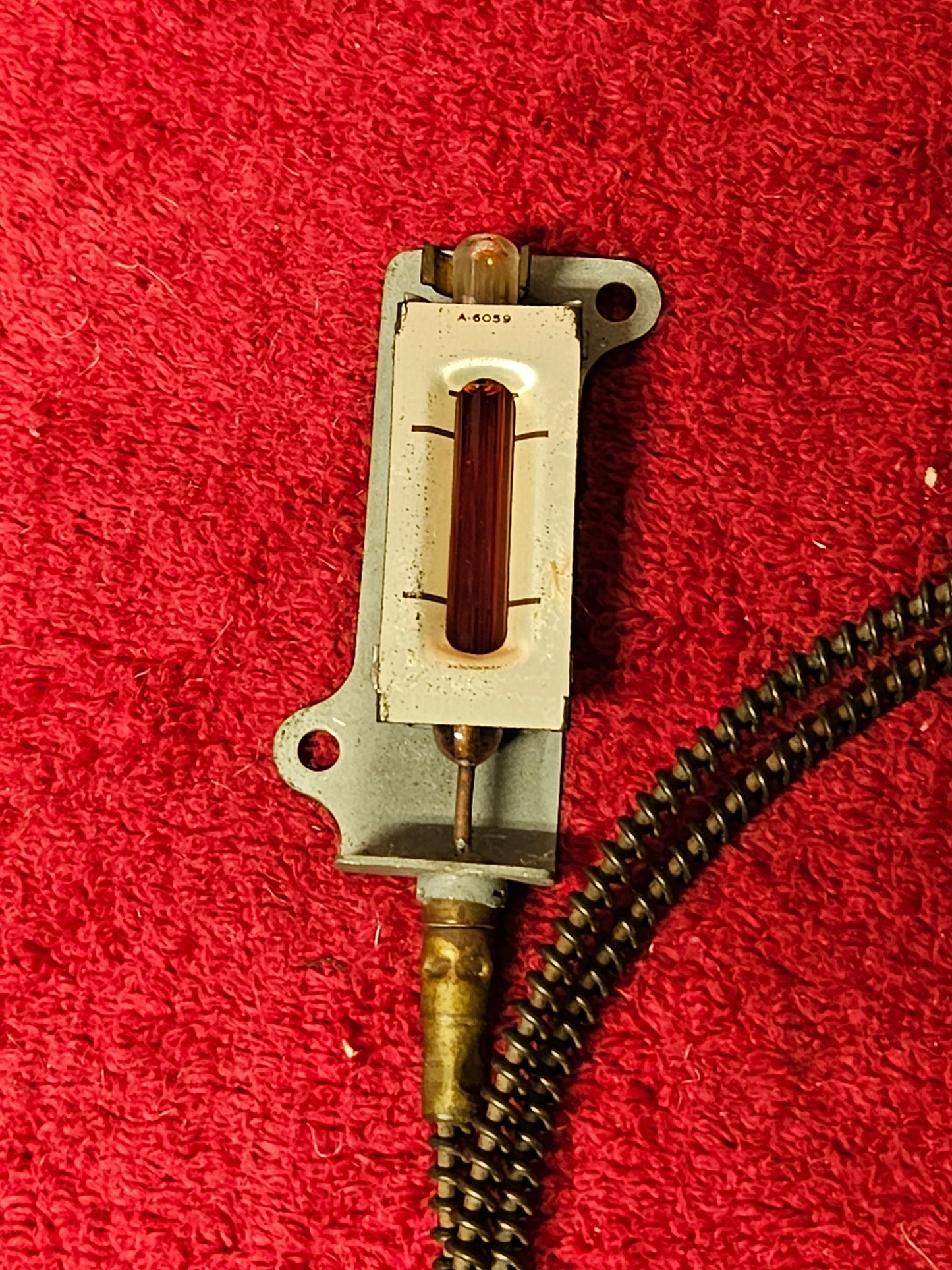 Ford temperature gauge dash unit detail