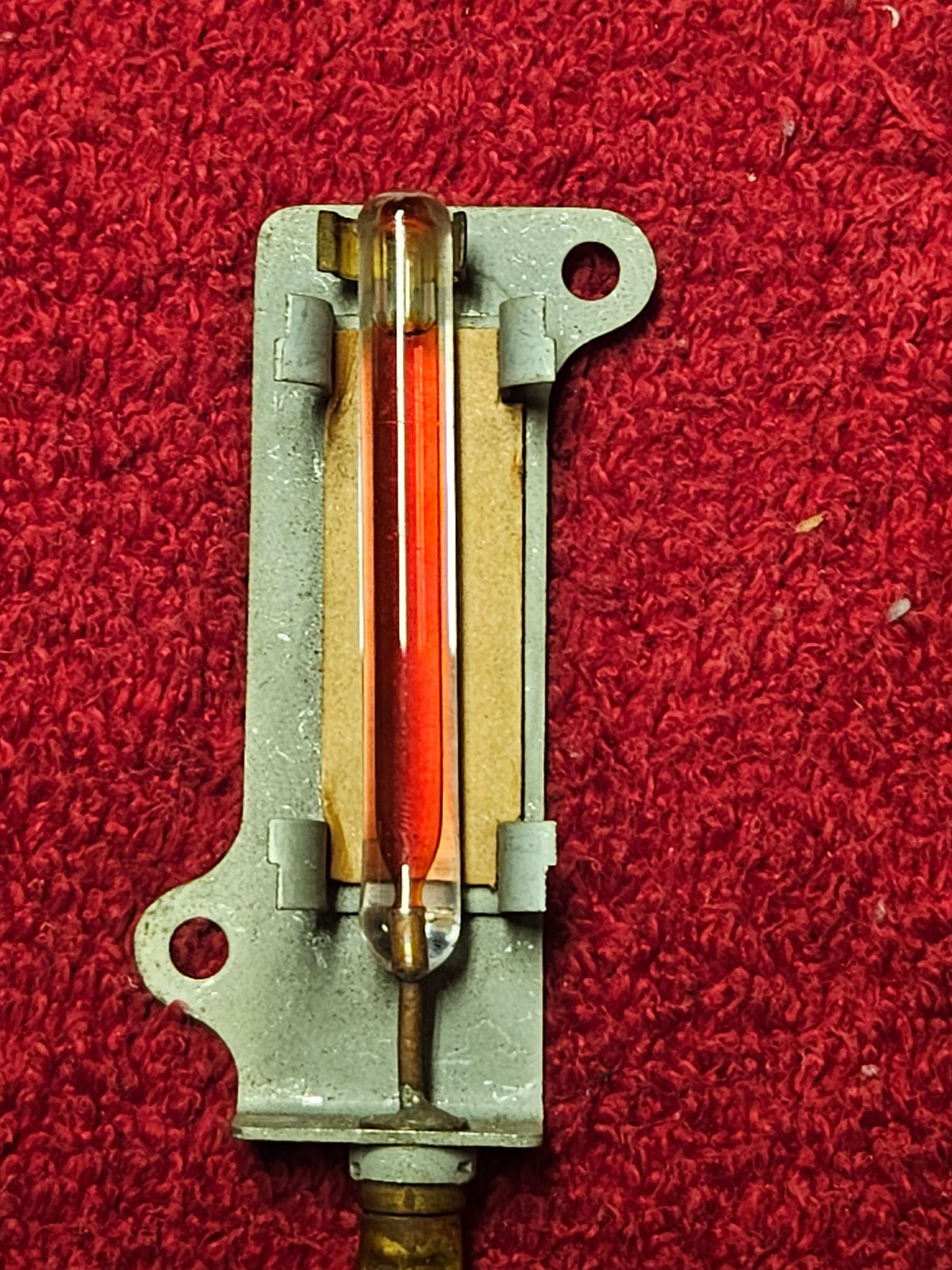 1935 1936 Ford Temperature Gauge Bulb Assembly 68-10883 Capillary Original