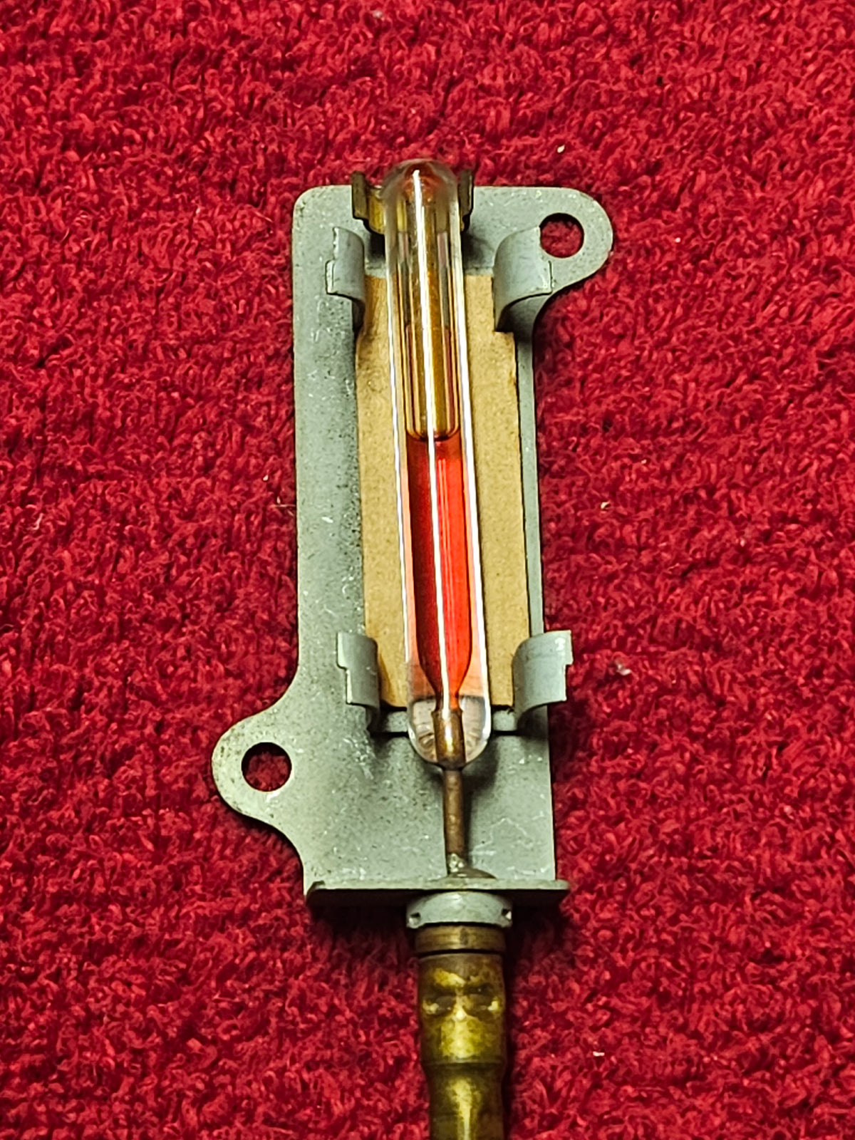 1935 1936 Ford Temperature Gauge Bulb Assembly 68-10883 Capillary Original