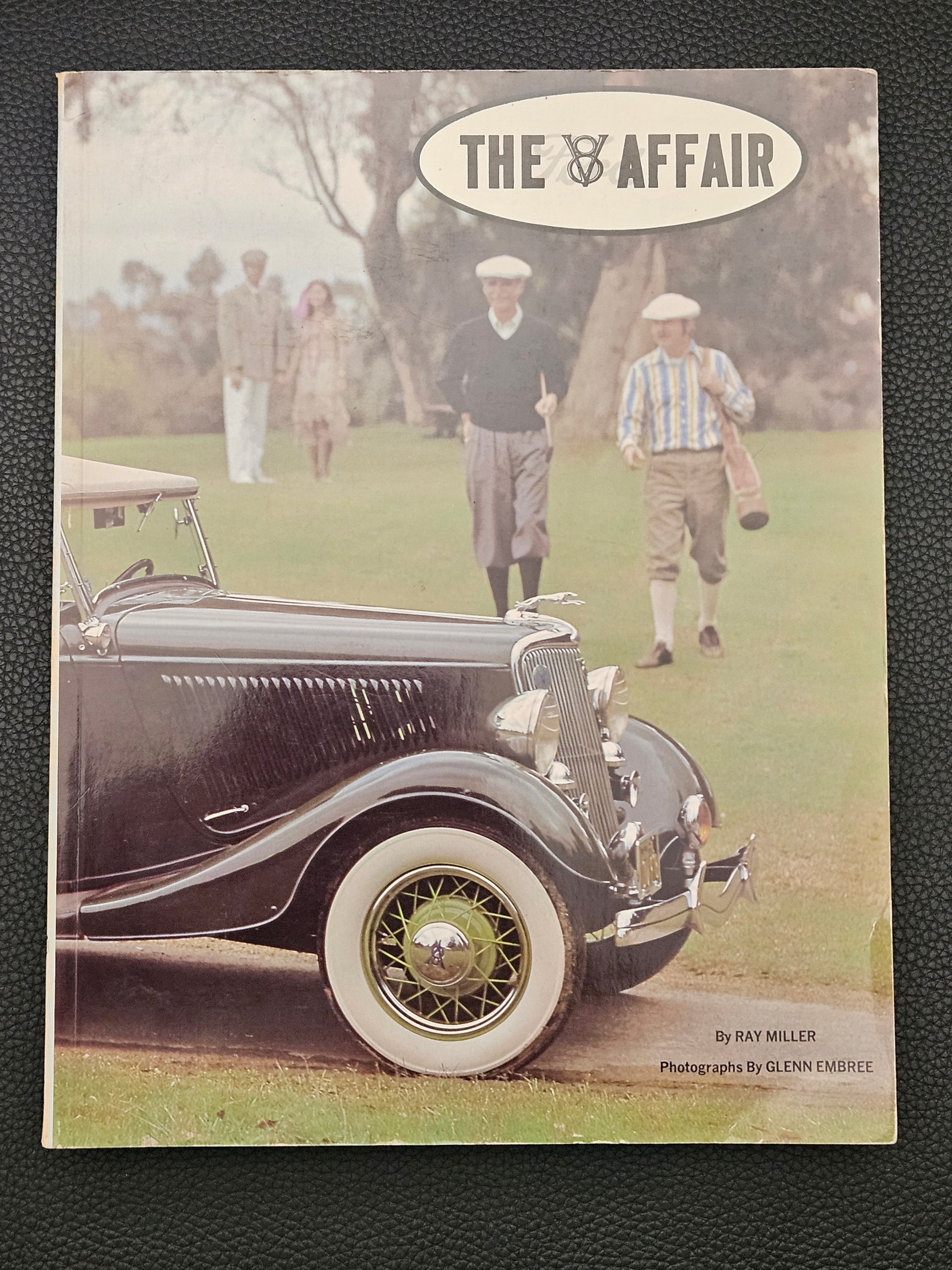 The V8 Affair by Ray Miller front cover