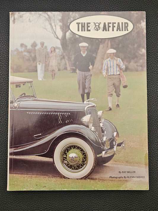 The V8 Affair by Ray Miller front cover