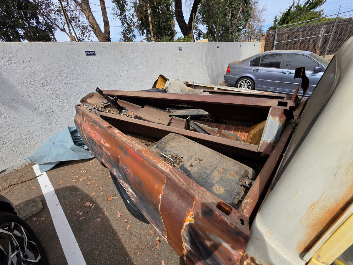 1969 Chevrolet C20 Project Truck on GMC C1500 Chassis – 350 V8, Rebuilt TH400, Clear CA Title