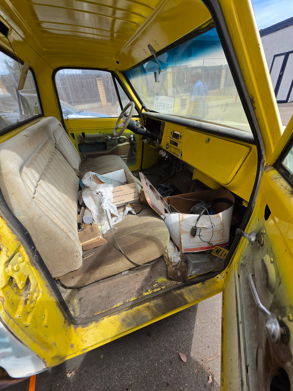 1969 Chevrolet C20 Project Truck on GMC C1500 Chassis – 350 V8, Rebuilt TH400, Clear CA Title