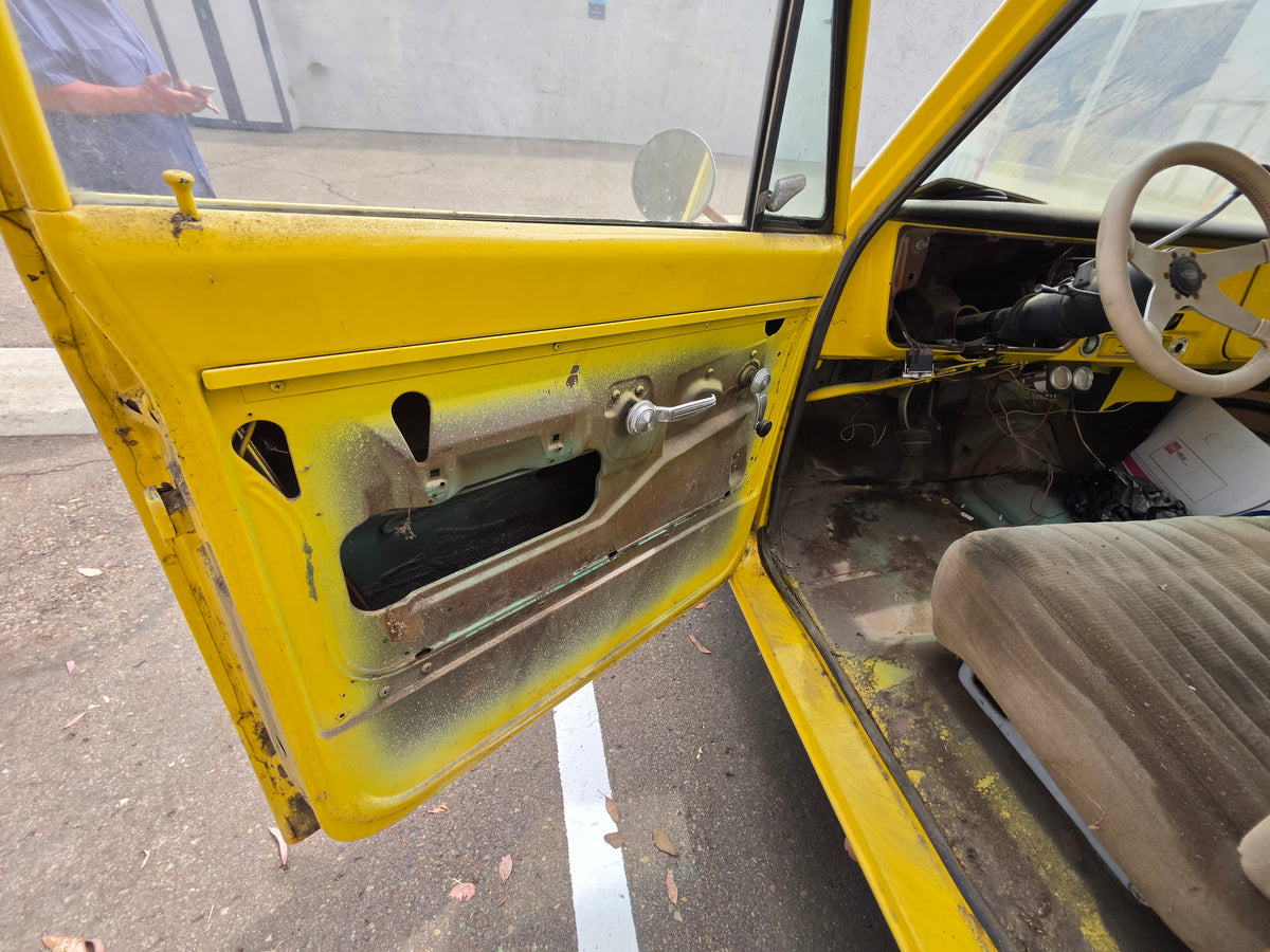 1969 Chevrolet C20 Project Truck on GMC C1500 Chassis – 350 V8, Rebuilt TH400, Clear CA Title
