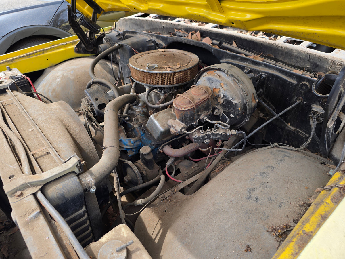 1969 Chevrolet C20 Project Truck on GMC C1500 Chassis – 350 V8, Rebuilt TH400, Clear CA Title