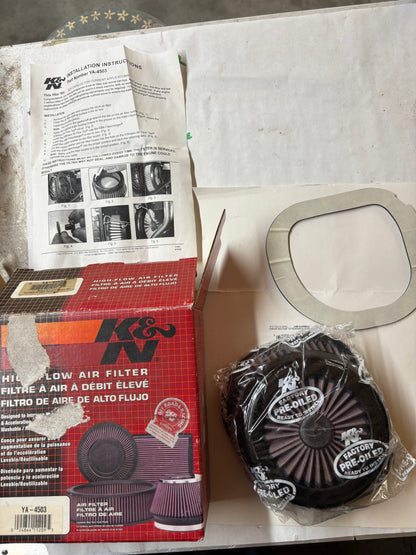 K&N YA-4503 Air Filter 2003-2015 Yamaha WR450F WR250F New in Box
