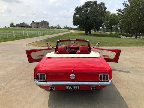 1966 Ford Mustang Convertible 289 V8 Auto Power Rack Steering 4-Wheel Disc Brakes