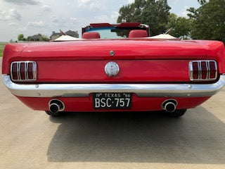 1966 Ford Mustang Convertible 289 V8 Auto Power Rack Steering 4-Wheel Disc Brakes