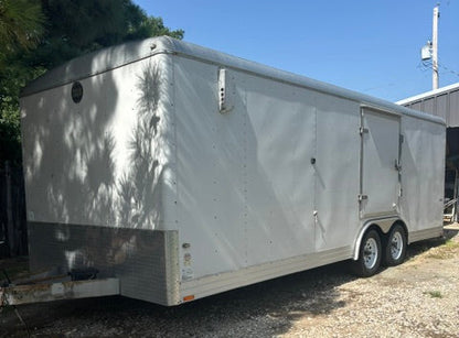 2007 Wells Cargo 22FT Widebody Enclosed Cargo Trailer – Fully Loaded, E-Track