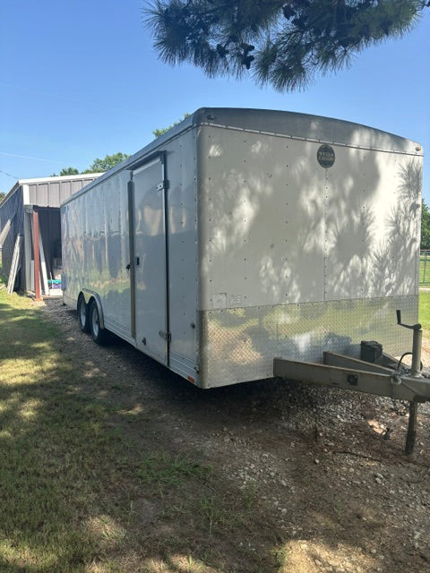 2007 Wells Cargo 22FT Widebody Enclosed Cargo Trailer – Fully Loaded, E-Track