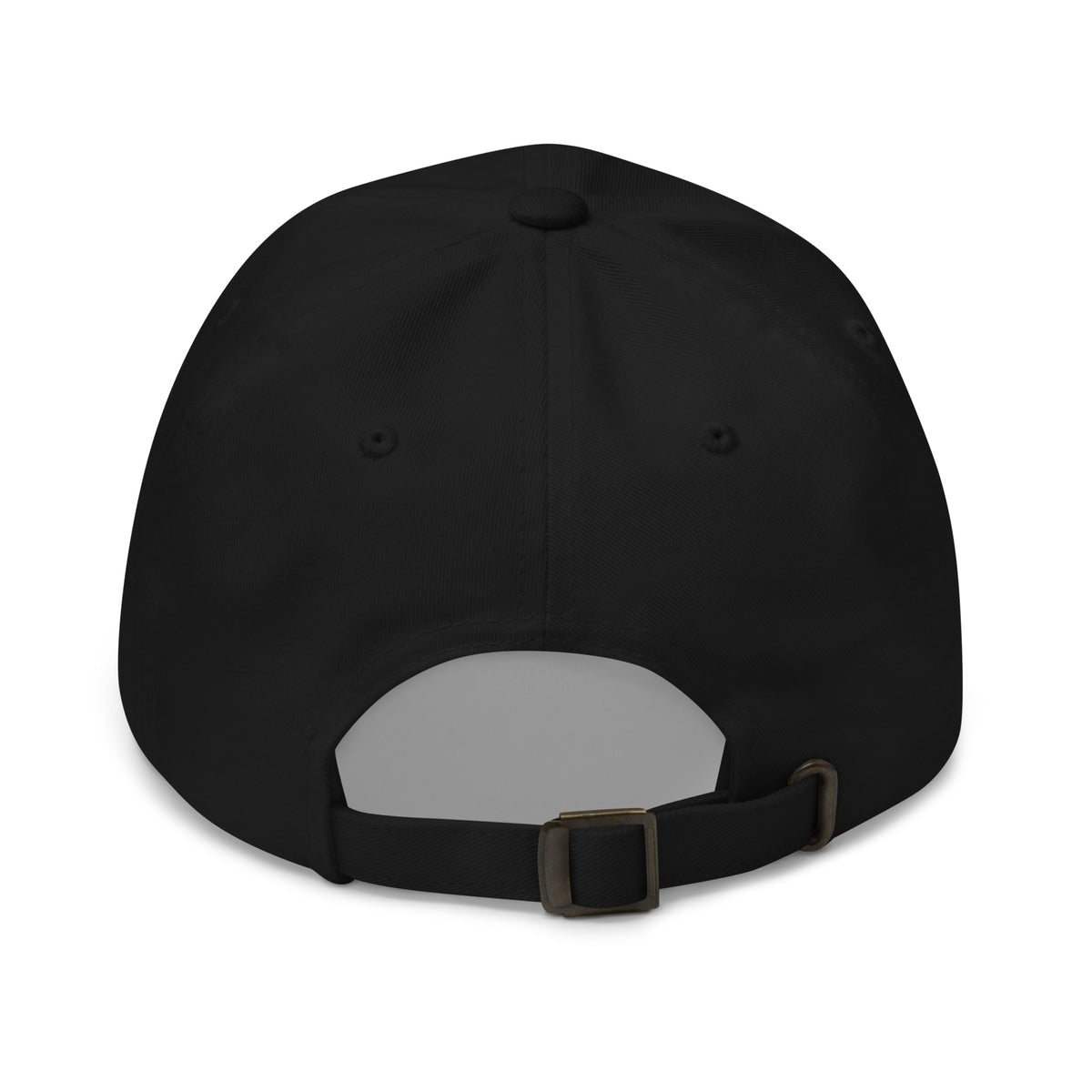 Flat Broke Speed 1-5-4-8 6-3-7-2 firing order dad hat, Black, back