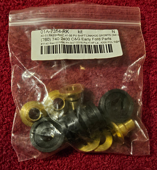 1940-1956 Ford 01A-7354-RK Gear Shift Linkage Grommet Repair Kit NEW