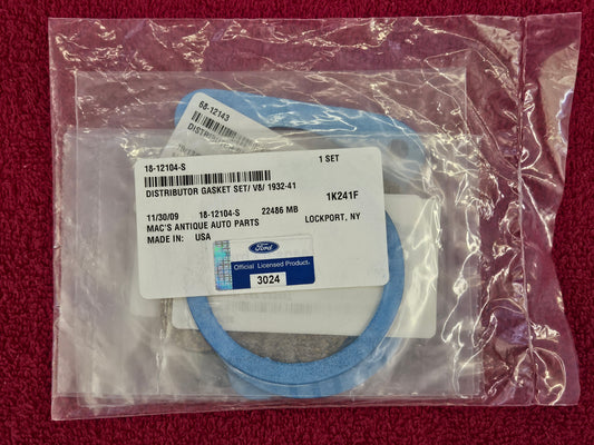 1932-1941 Ford 18-12104-S Distributor Gasket Set NEW
