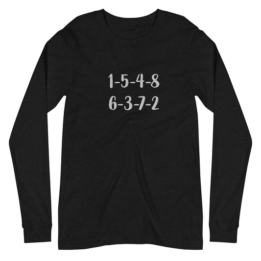 Long Sleeve Tee - Ford Flathead V8 Firing Order