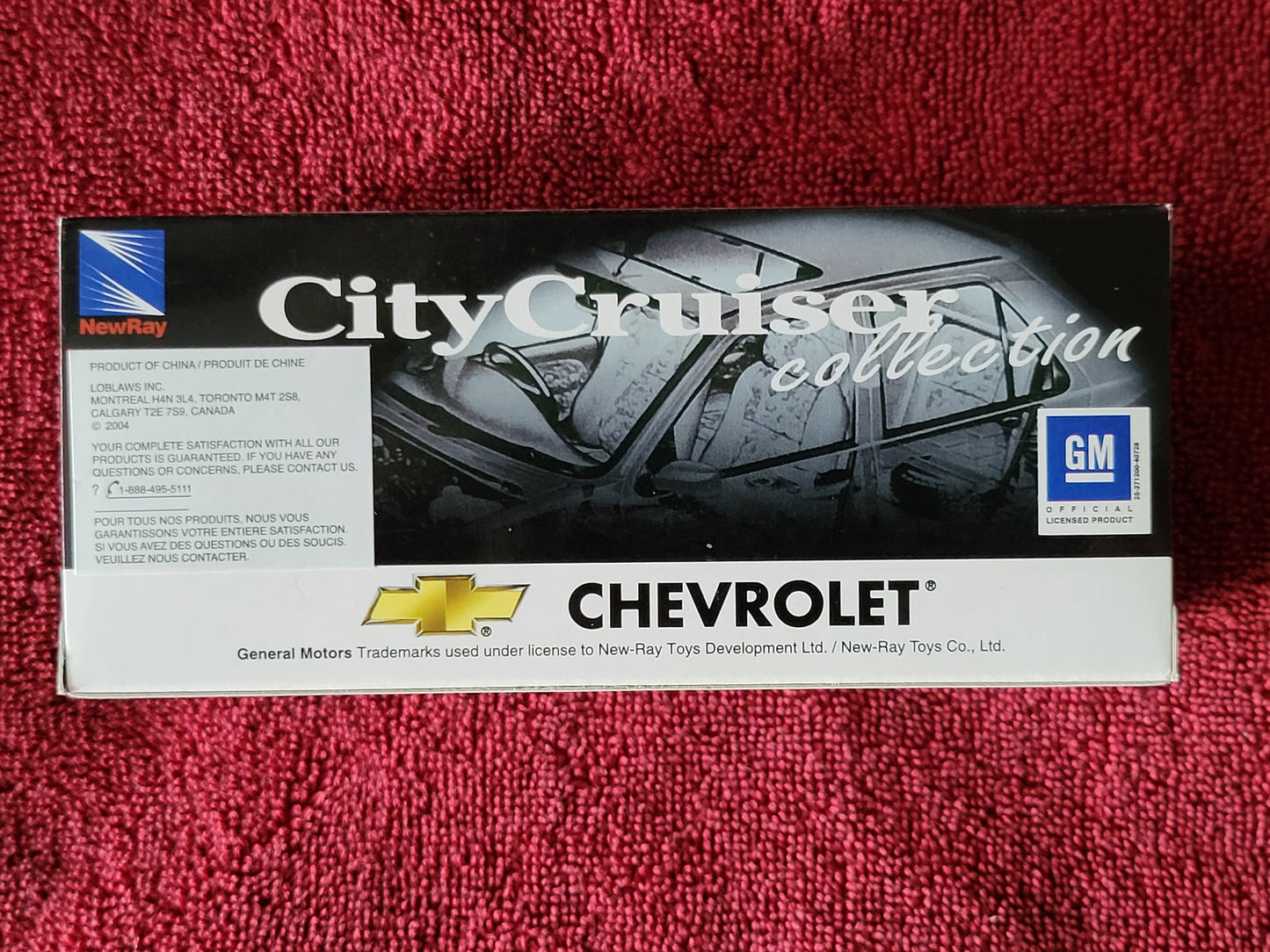 1969 Chevrolet Corvette Convertible New Ray City Cruiser Collection 1:43 NEW