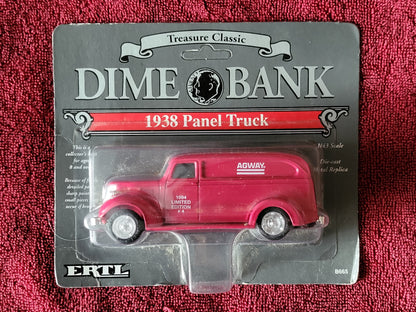 1938 Chevy Panel Dime Bank AGWAY 1994 ERTL Limited Edition #4 NEW