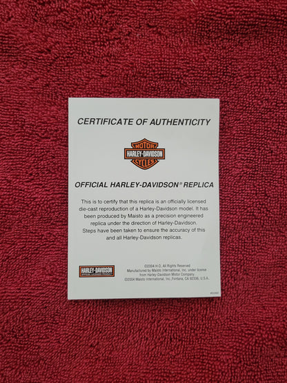 2002 Harley Davidson VRSCA V-Rod Rewards Center Maisto 1:18 scale NEW
