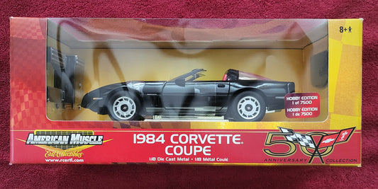 1984 Chevy Corvette Coupe American Muscle Ertl 1:18 Scale NIB