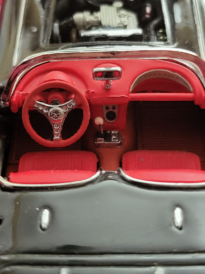 1958 Chevy Corvette Franklin Mint B11WT29 1:43 Scale NEW