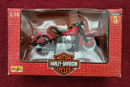 1998 Harley Davidson Motorcycles Maisto Series 5 Complete Set 6 1:18 Scale NEW