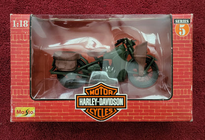 1998 Harley Davidson Motorcycles Maisto Series 5 Complete Set 6 1:18 Scale NEW