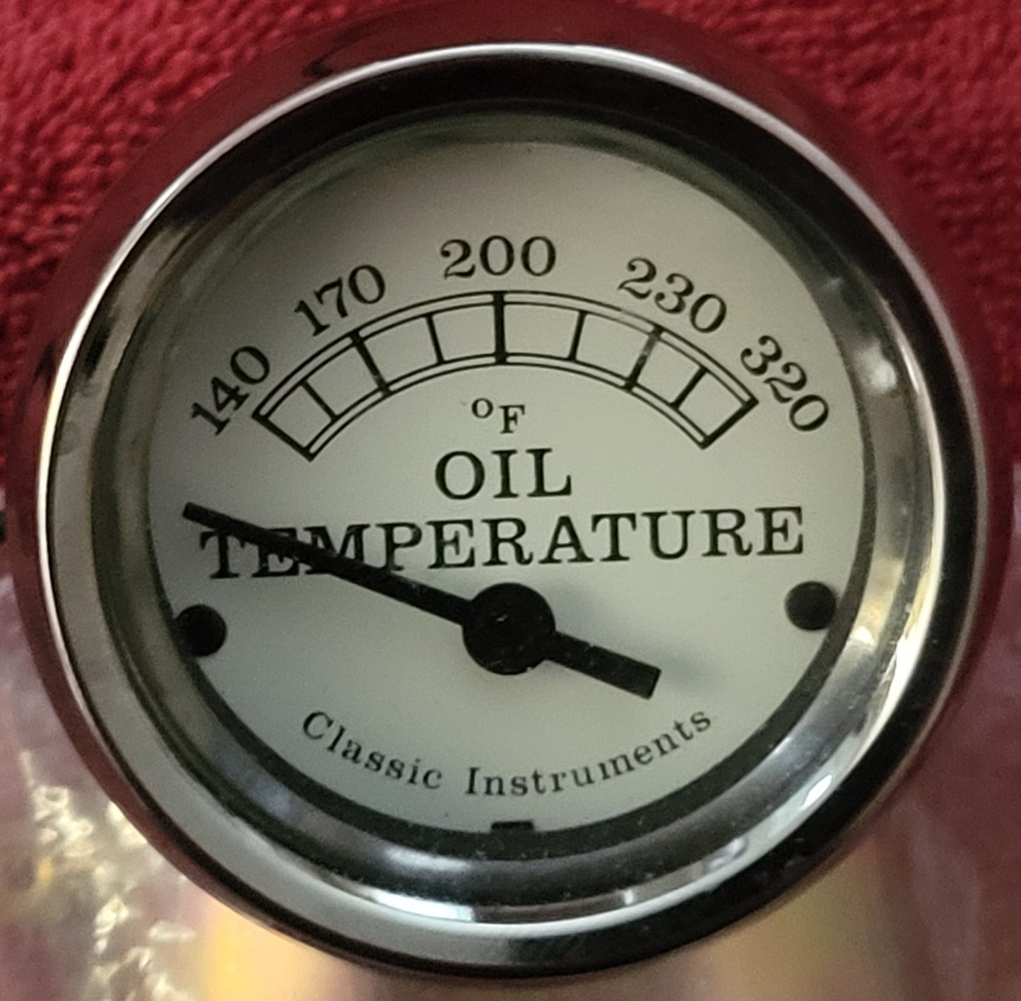 Classic Instruments Oil Temperature Gauge #828 NEW